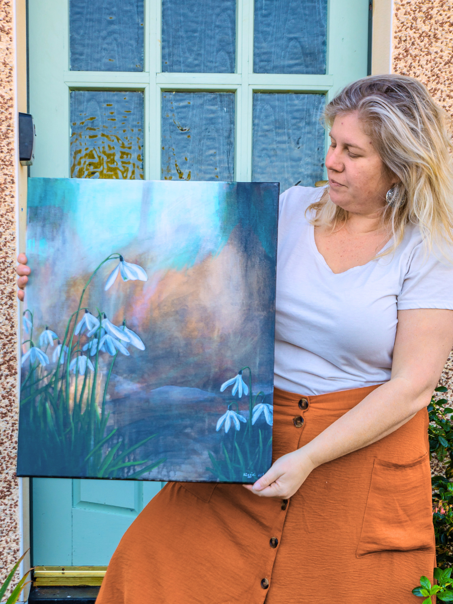 Snowdrops - Original - Heart of the Highland Series