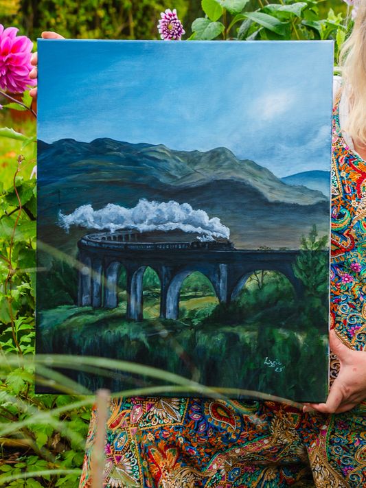 Glenfinnan Viaduct - Original - Heart of the Highland Series