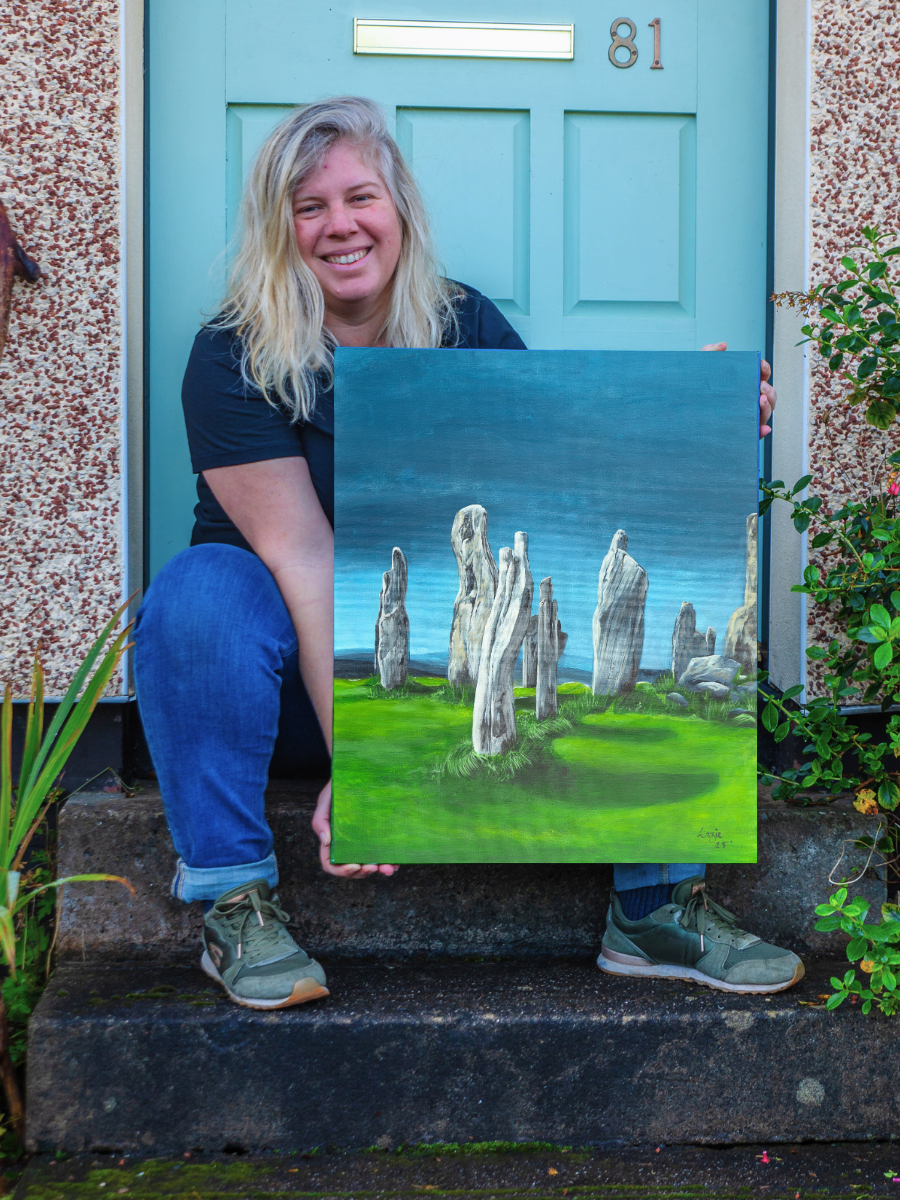 Calanais Standing Stones, Isle of Lewis - Original - Heart of the Highland Series