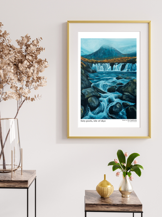 "Fairy Pools" Heart of the Highland Series, Fine Art Print