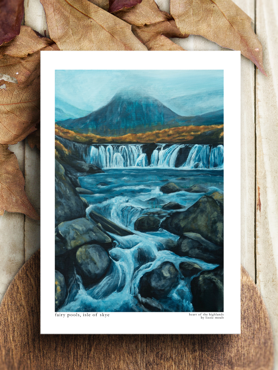 "Fairy Pools" Heart of the Highland Series, Fine Art Print