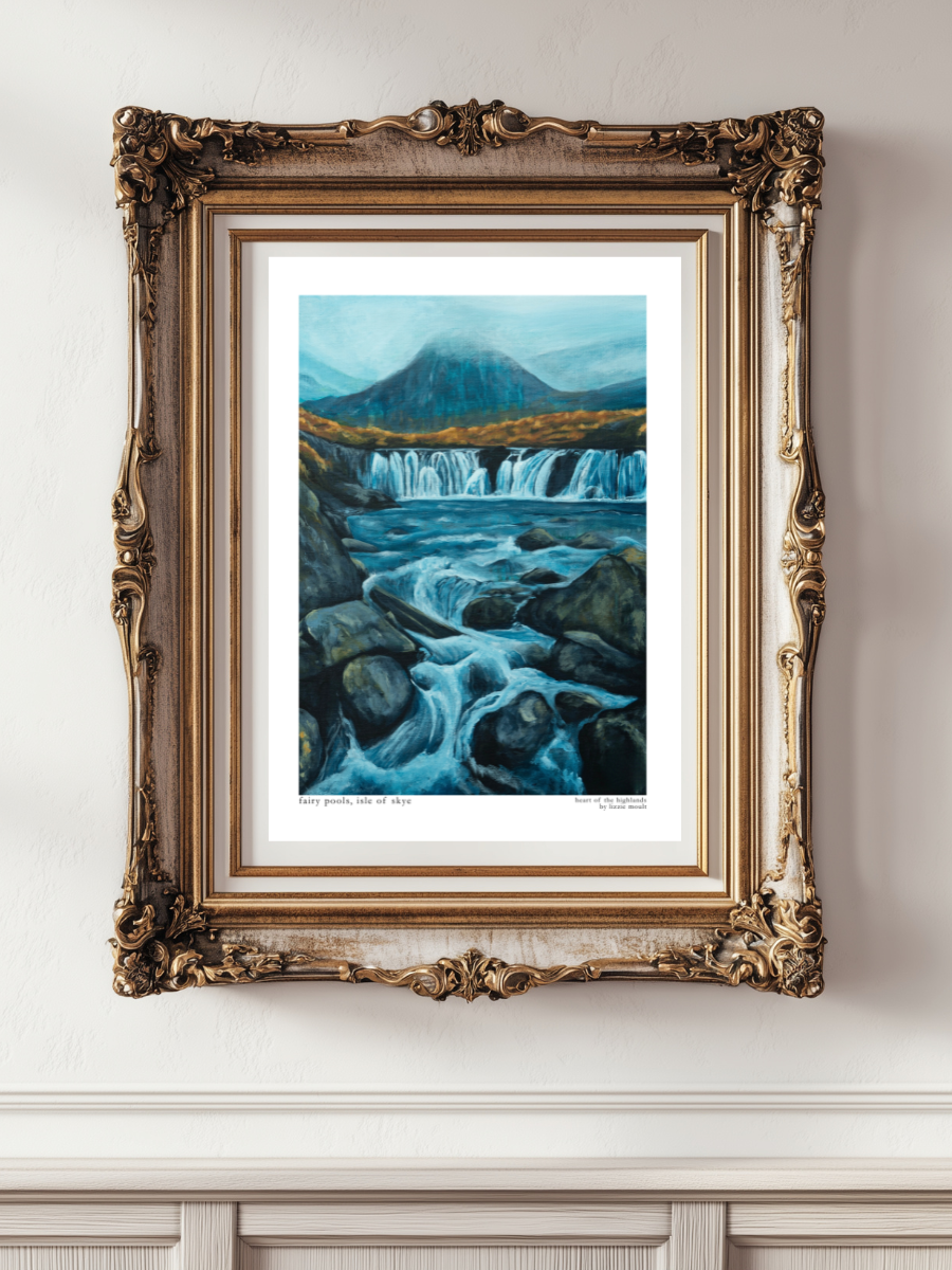 "Fairy Pools" Heart of the Highland Series, Fine Art Print