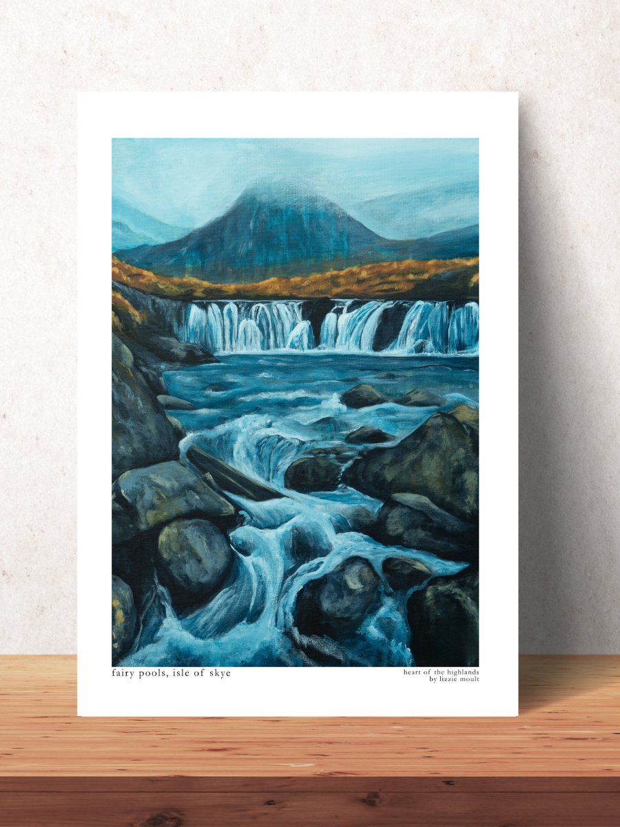 "Fairy Pools" Heart of the Highland Series, Fine Art Print