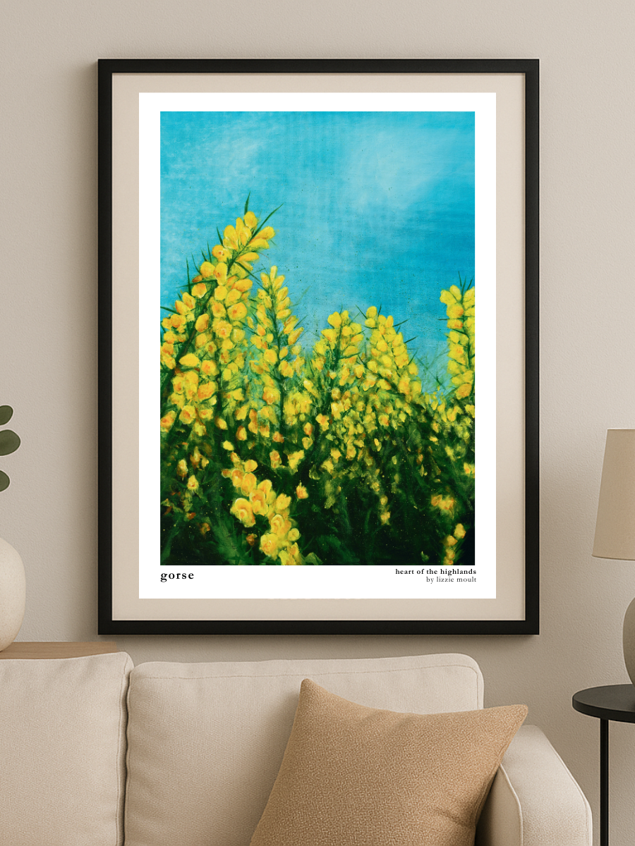 "Gorse" Heart of the Highland Series, Fine Art Print