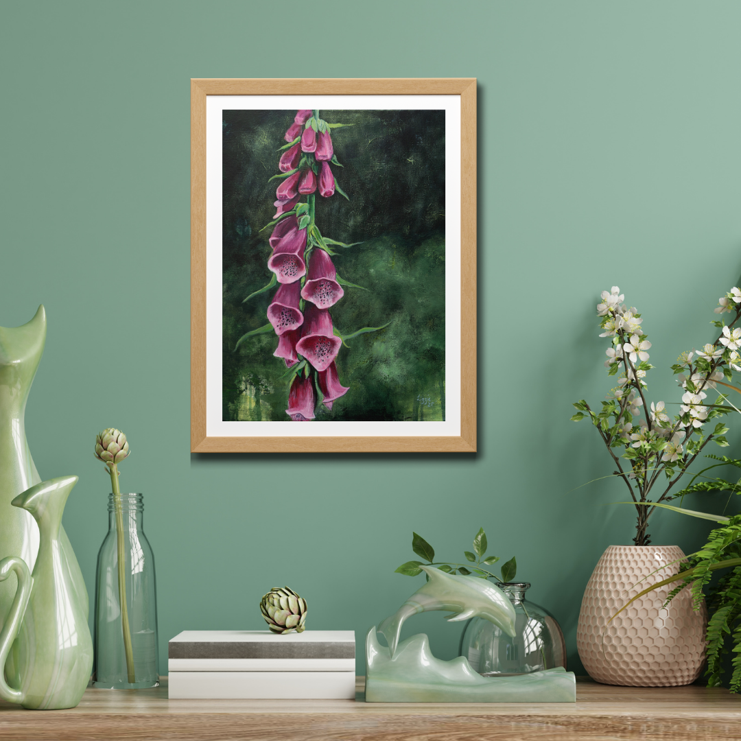 Foxglove - Fine Art Print